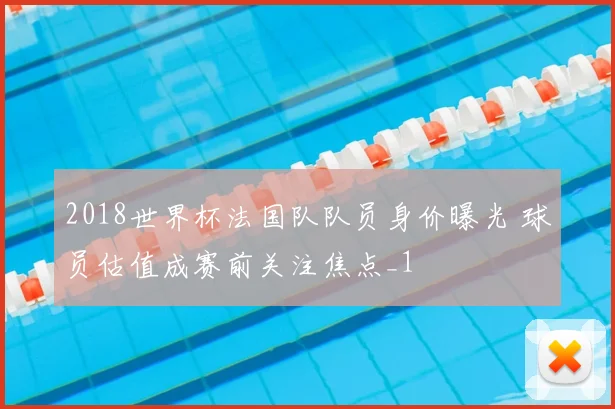 2018世界杯法国队队员身价曝光 球员估值成赛前关注焦点_1